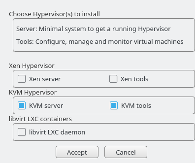 Installing the KVM Hypervisor and Tools