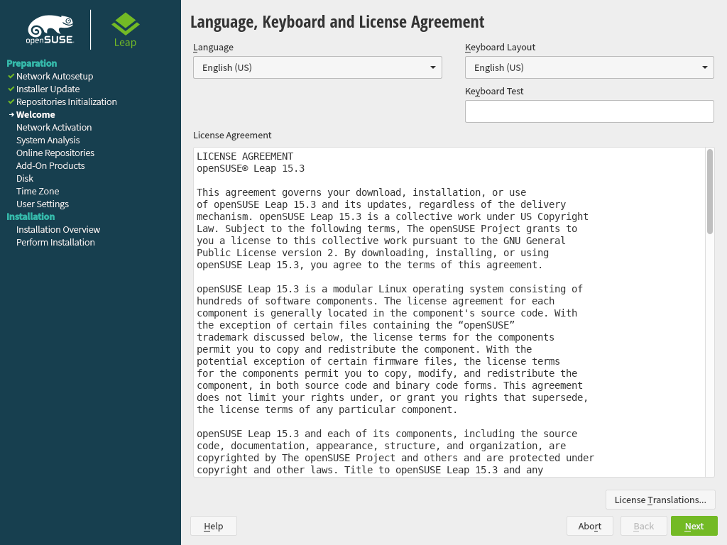 openSUSE Leap 15.4