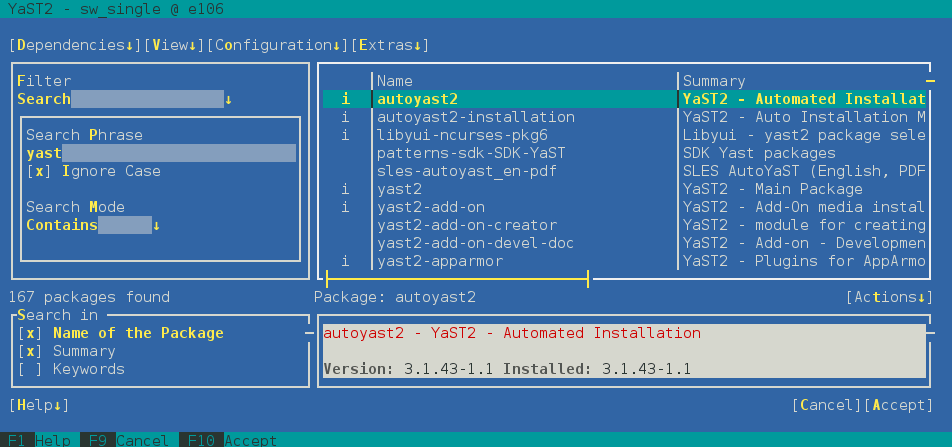 The Software Installation Module