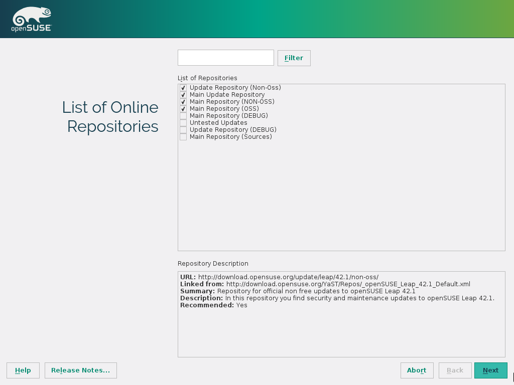List Of Online Repositories