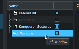 Rename Custom Shortcut